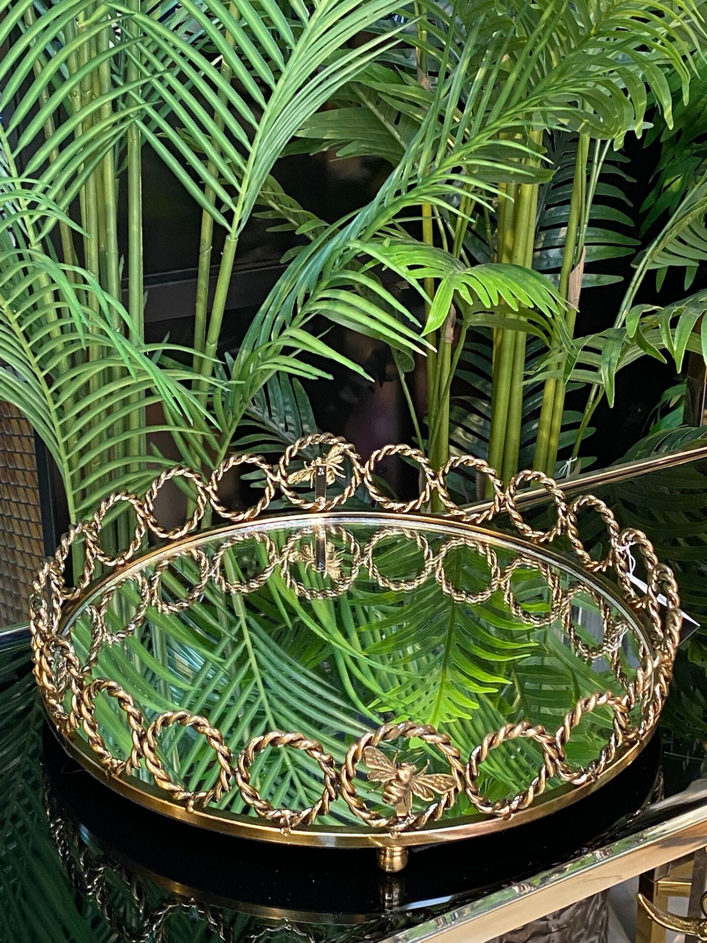 Tepsi Döküm Eskitme (ithal) 38 cm