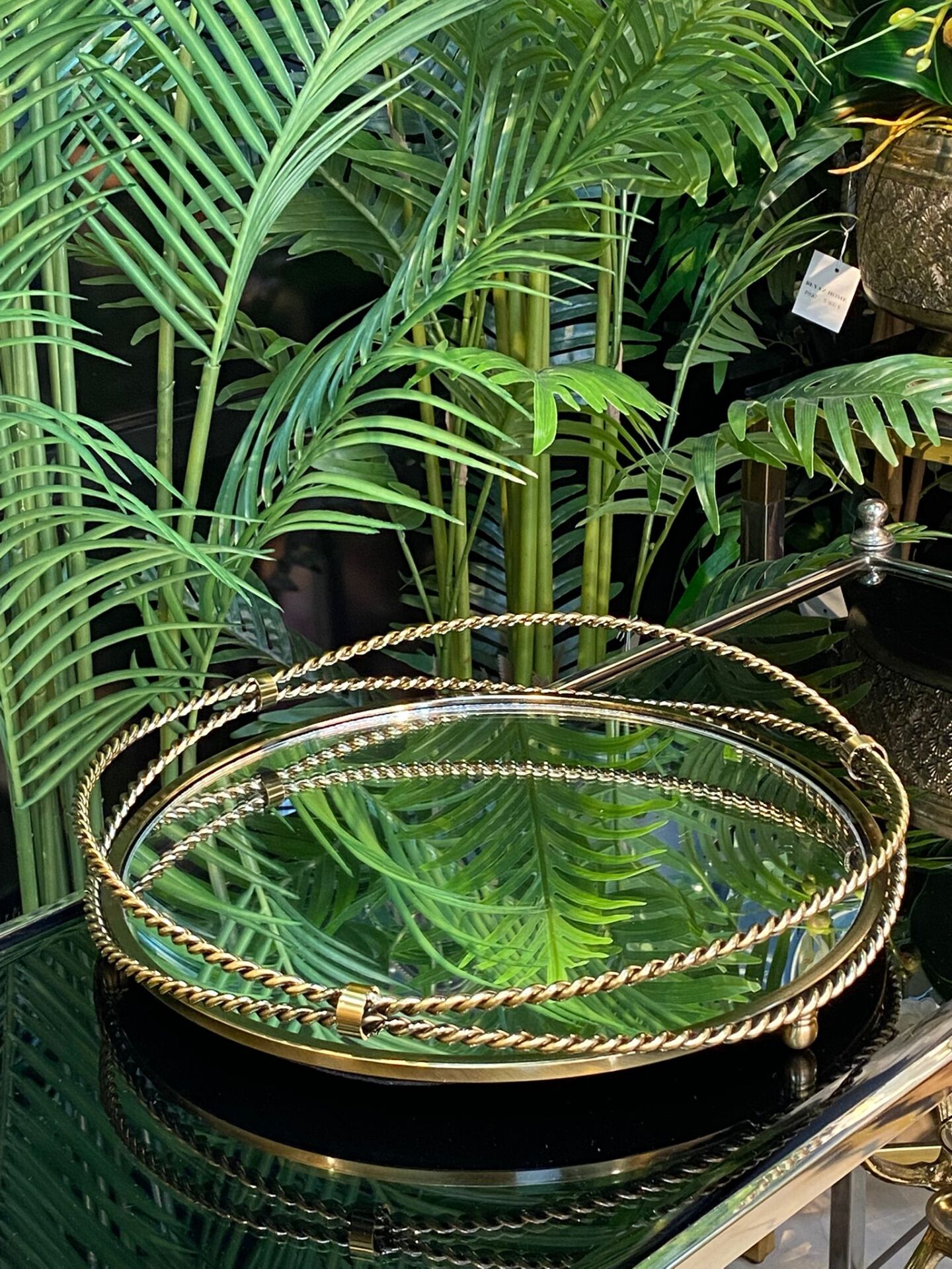 Tepsi Döküm Eskitme (ithal) 38 cm