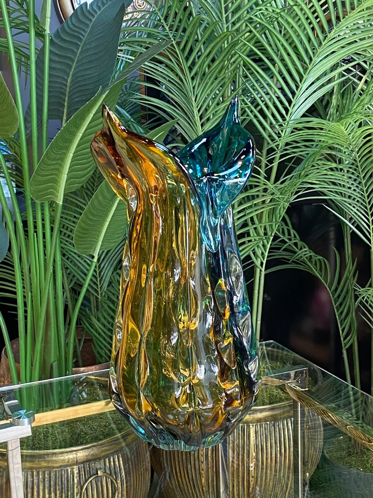 Cam Üfleme Vazo 44 cm