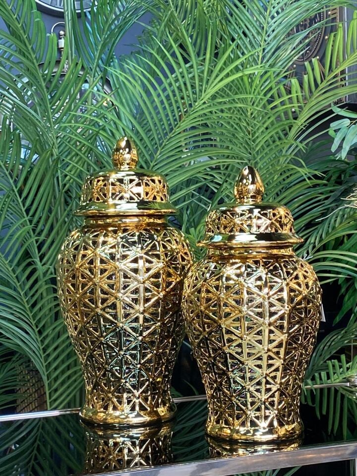 Porselen Küp 2 li 43-38 cm