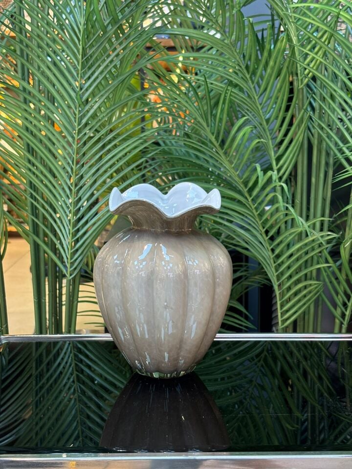 Cam Üfleme Vazo 22cm