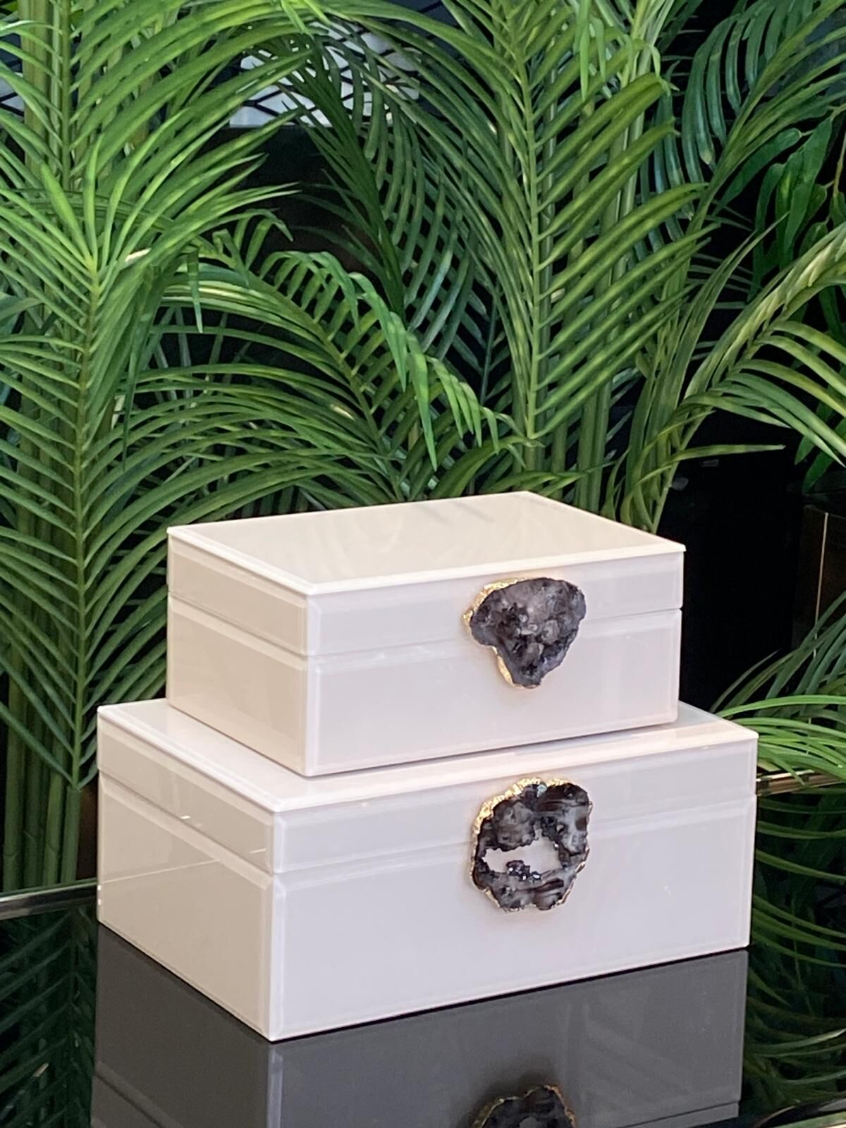 Dekoratif Kutu 2 li (İthal) 24*16*10//19*12*8 cm