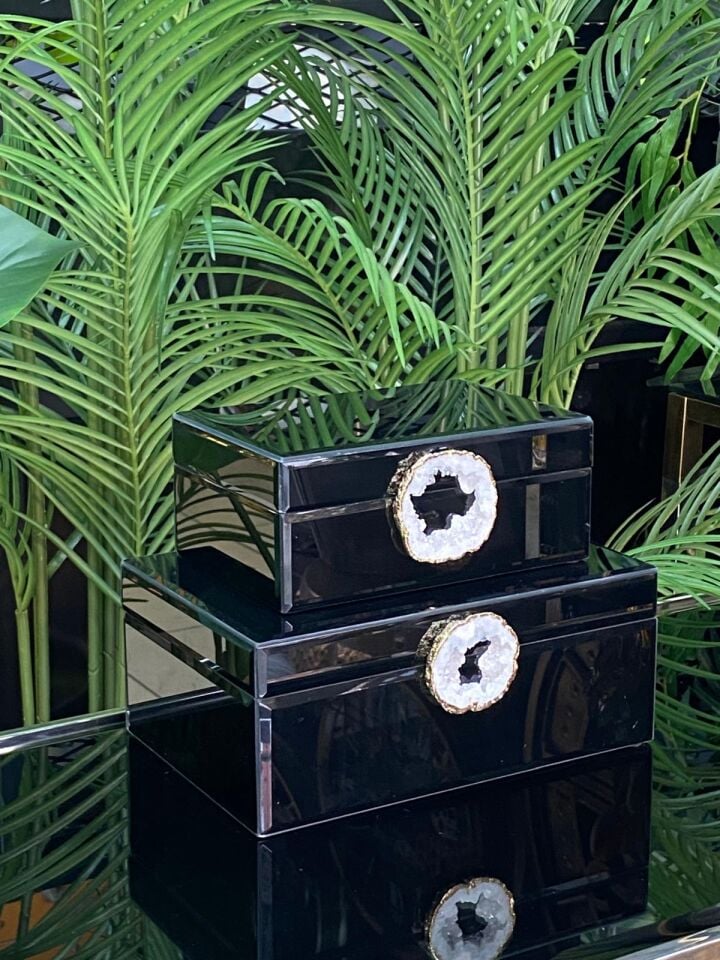 Dekoratif Kutu 2 li (İthal) 24*16*10//19*12*8 cm