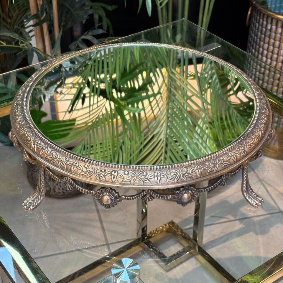Jardinyer (pirinç) 37 cm