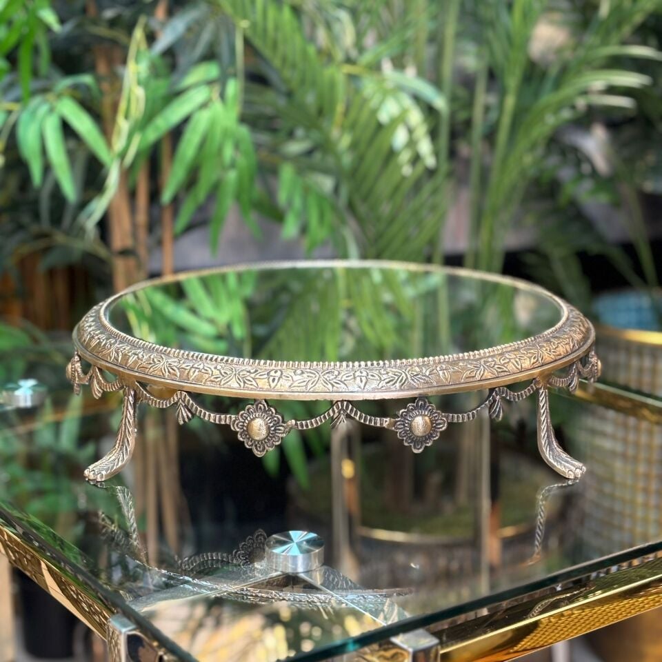 Jardinyer (pirinç) 37 cm