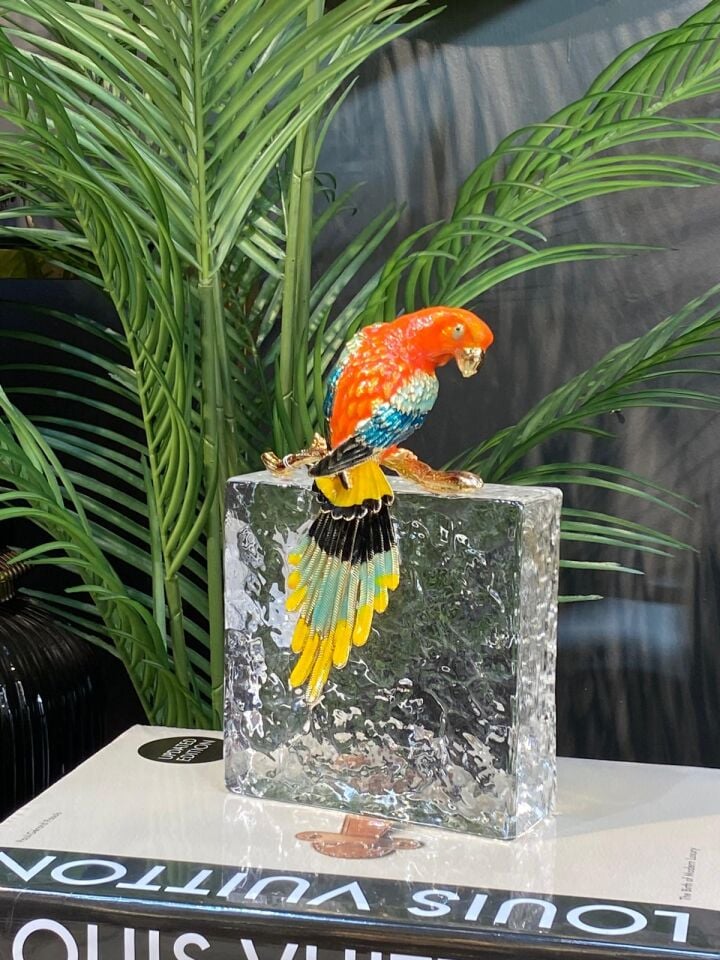 Dekoratif Obje Papağan(23*15cm)