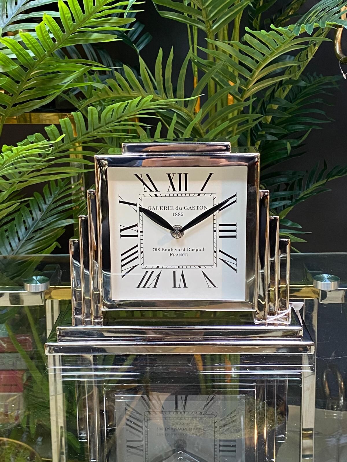 Masa Saati (Gümüş) 26*20 cm