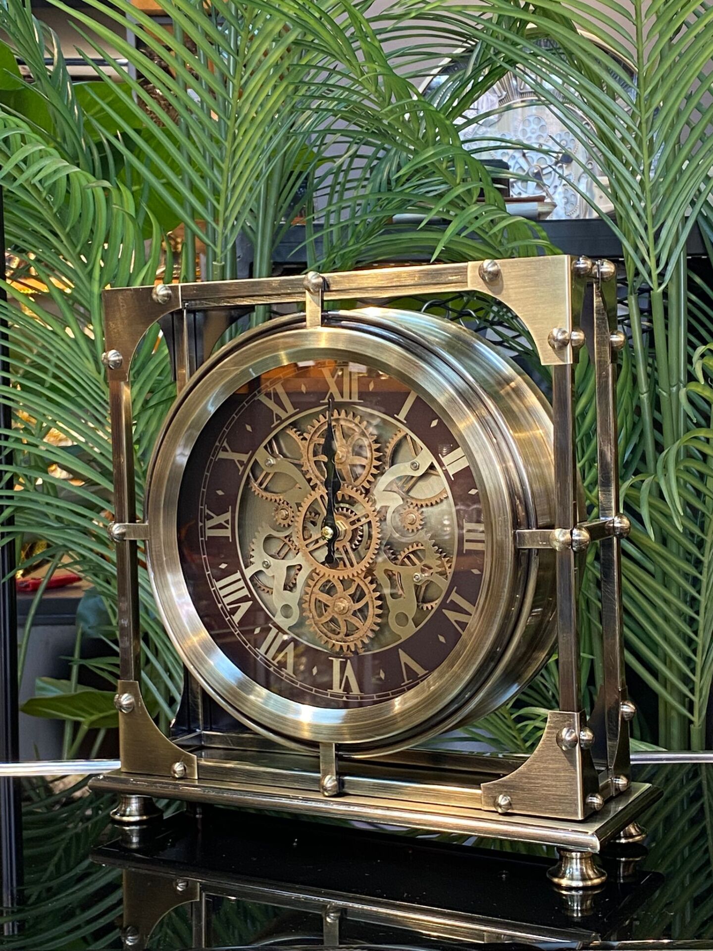 Masa Saati (GOLD) 34*32 cm