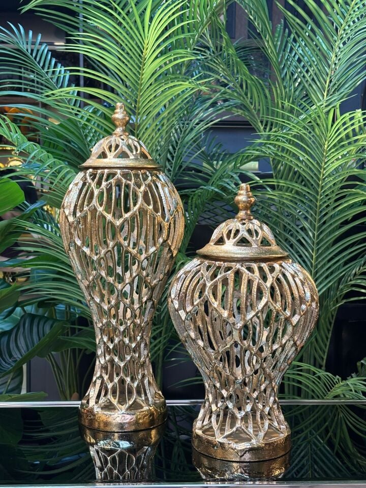 Küp 2li Döküm 53-40 cm