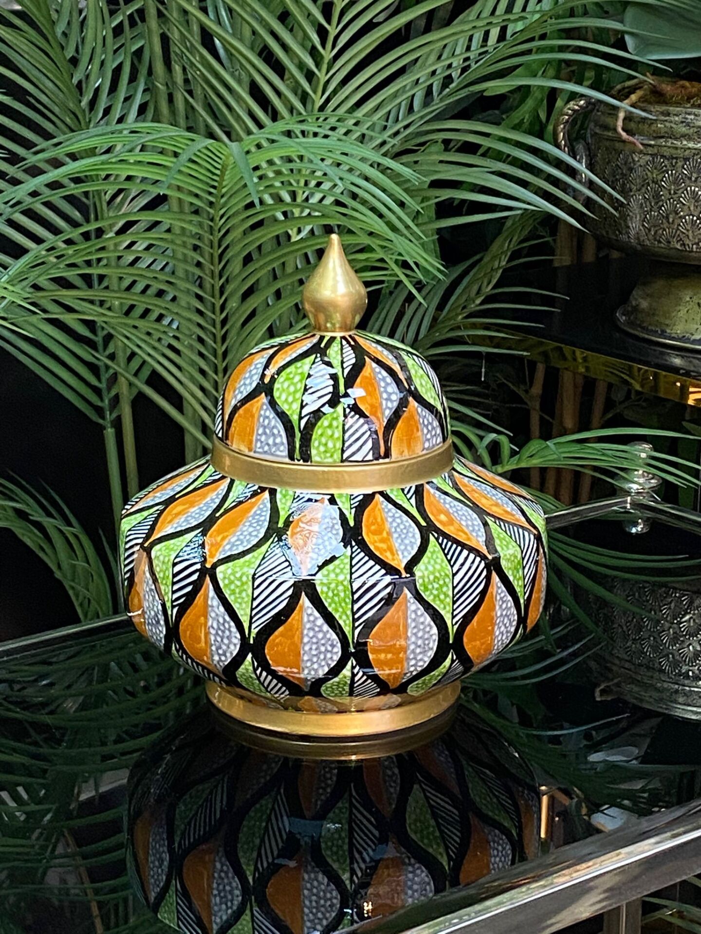 Küp (el boyaması) 25 cm