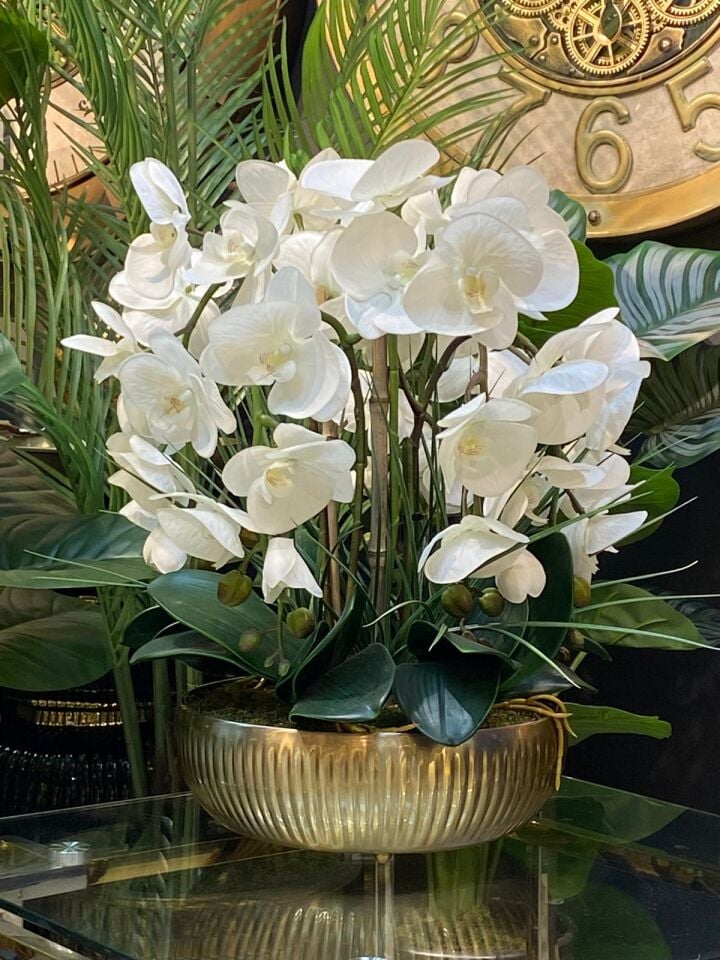 Orkide (yapay) Lüx 5 dal  45cm