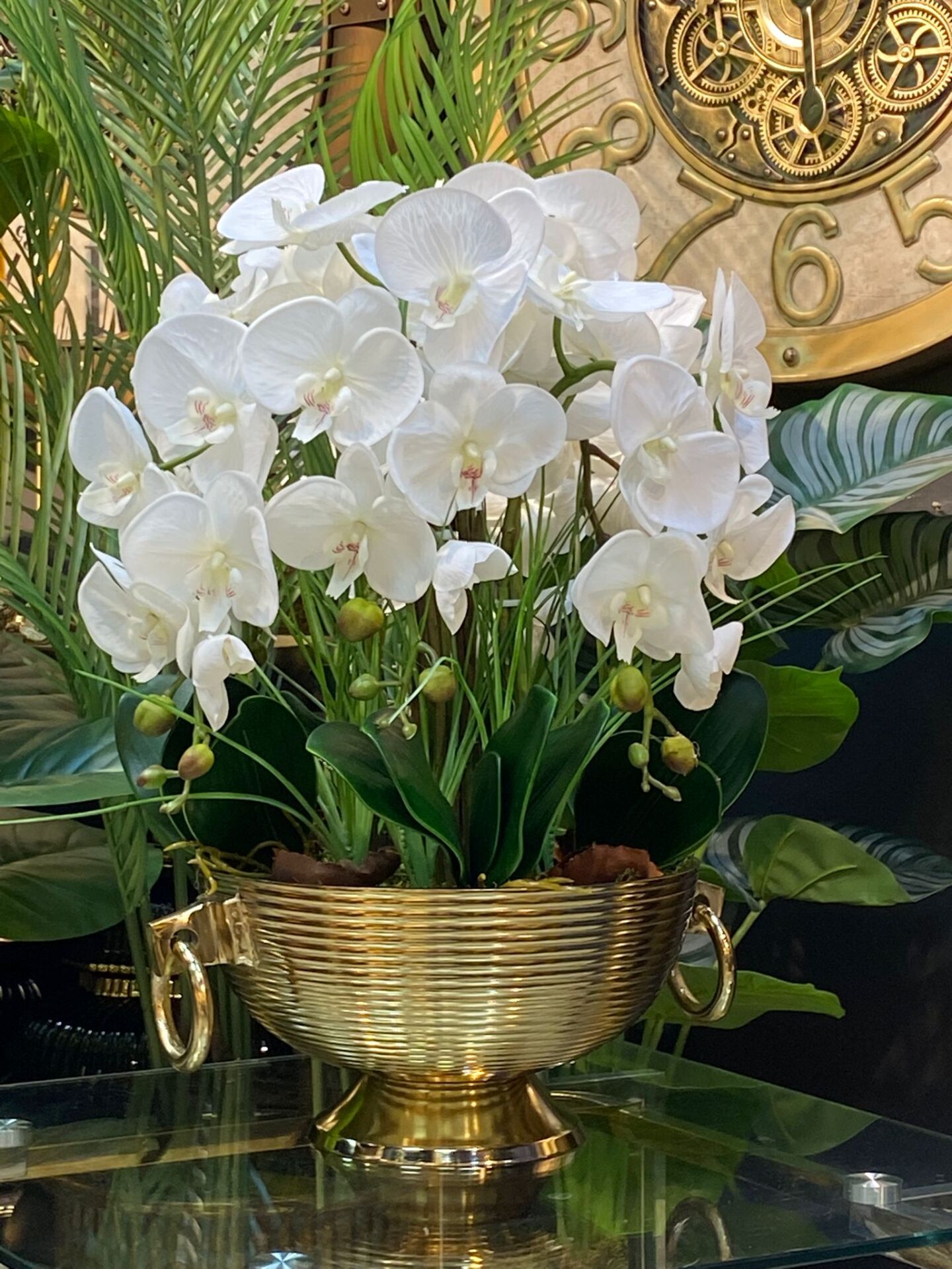 Orkide (yapay) Lüx 6 dal  58 cm