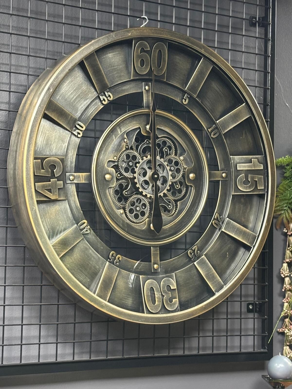 Çarklı Duvar Saati 80 cm