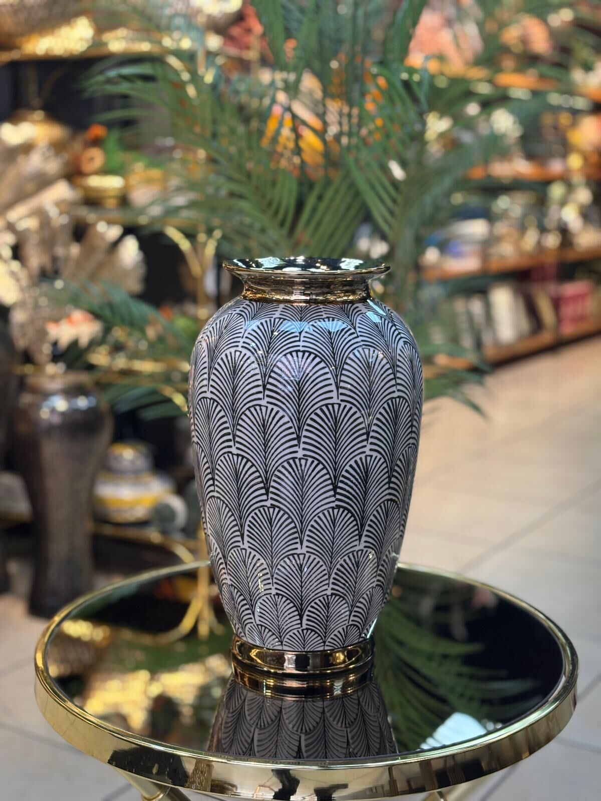 Porselen Küp Vazo 31 cm