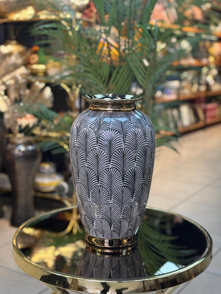 Porselen Küp Vazo 31 cm