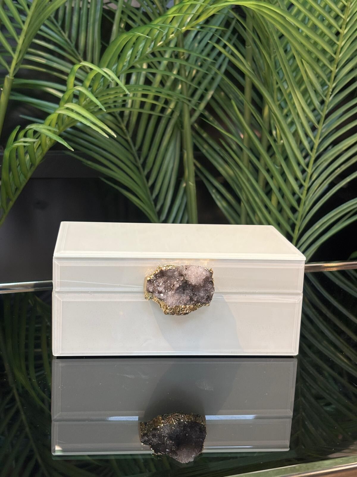 Cam  mücevher kutu 18-8 cm