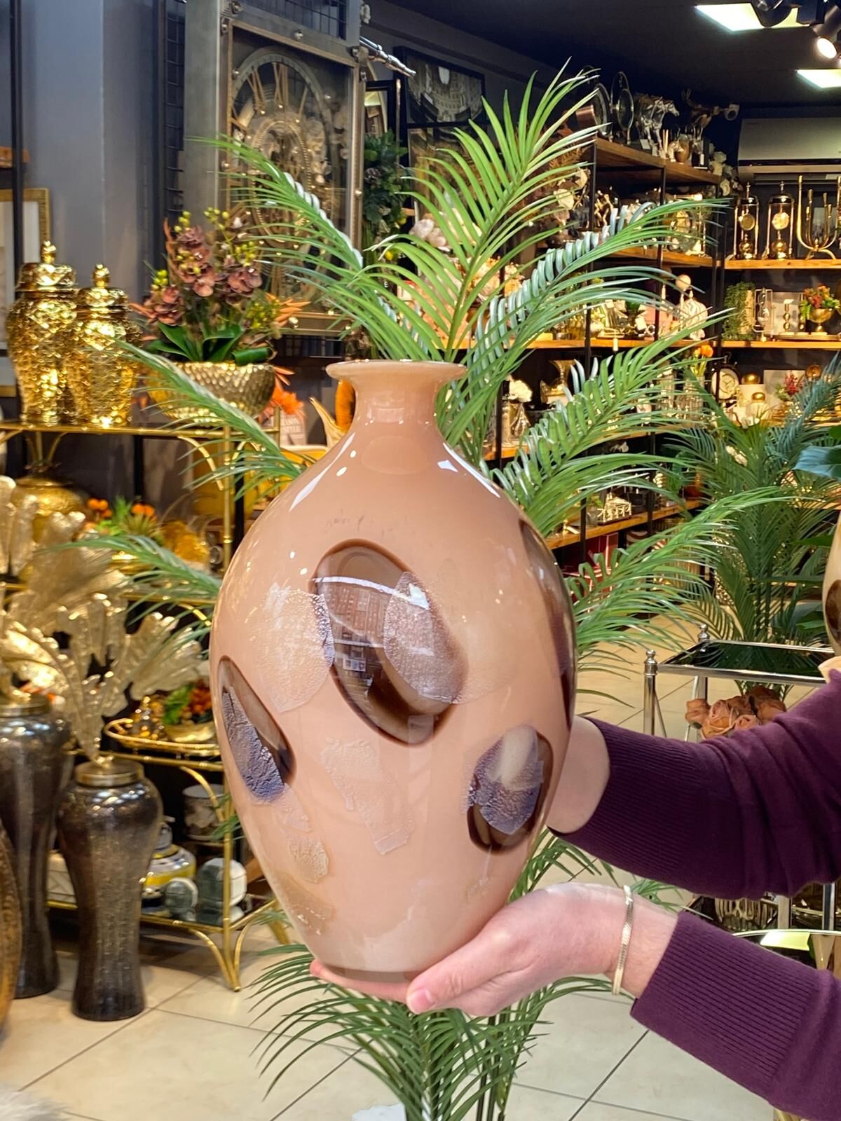 Cam Vazo (İthal) 34 cm