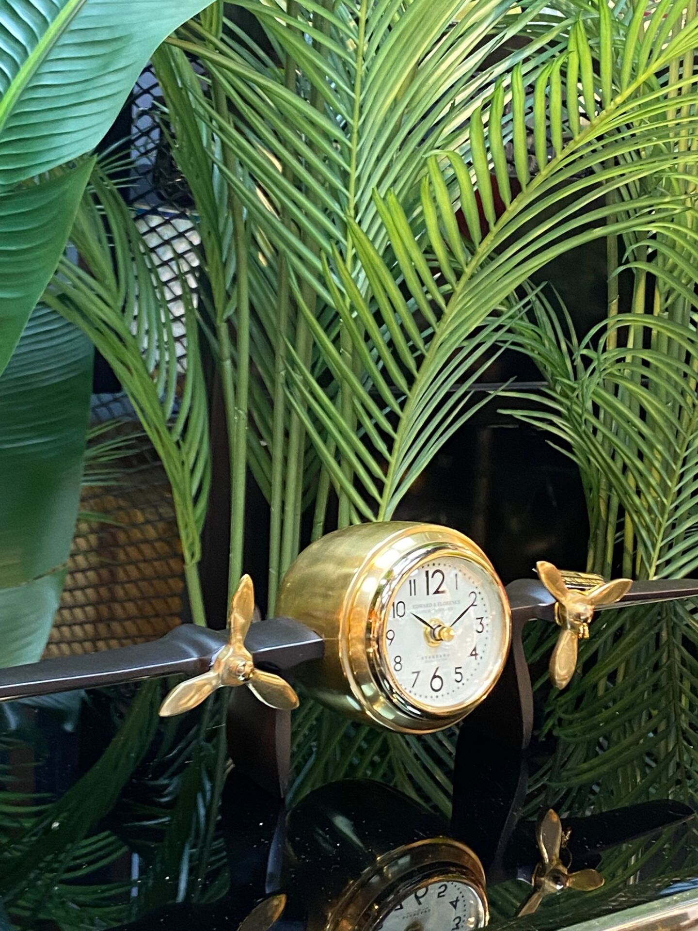 Masa Saati (Eskitme-siyah)46*13cm