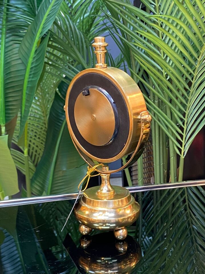 Masa Saati (Eskitme-gold)27cm