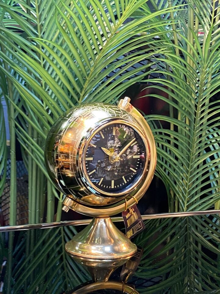 Masa Saati (Gold-Siyah)22*18cm