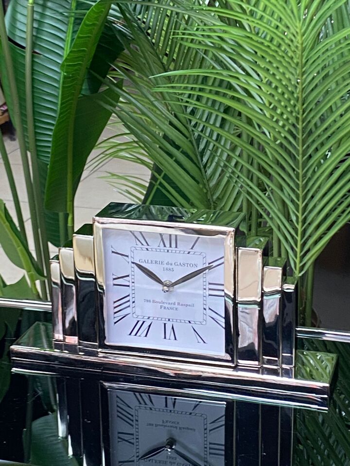 Masa Saati (Gümüş)35*17cm