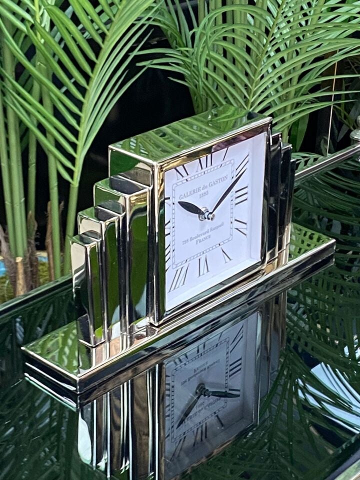 Masa Saati (Gümüş)35*17cm