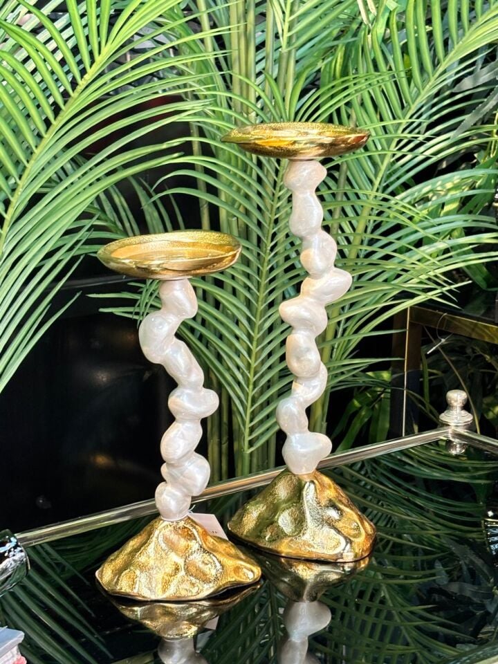 Mumluk Döküm 2'li  (12*24-13*30)cm