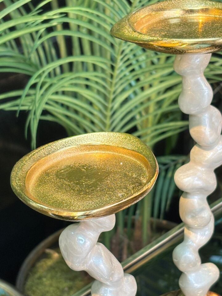 Mumluk Döküm 2'li  (12*24-13*30)cm