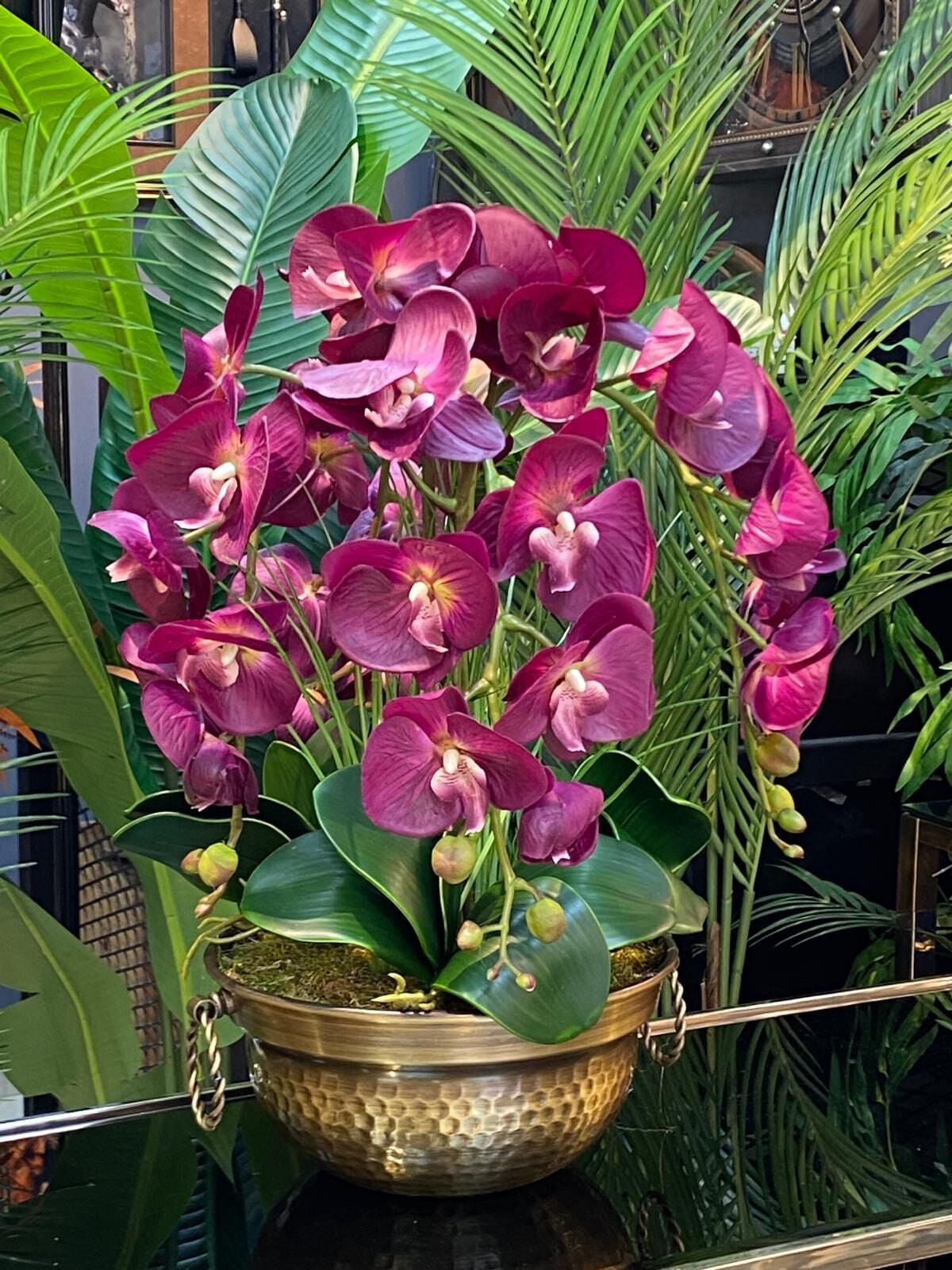 Çiçek Yapay Islak Orkide