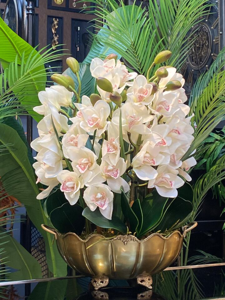 Çiçek Yapay Islak Orkide