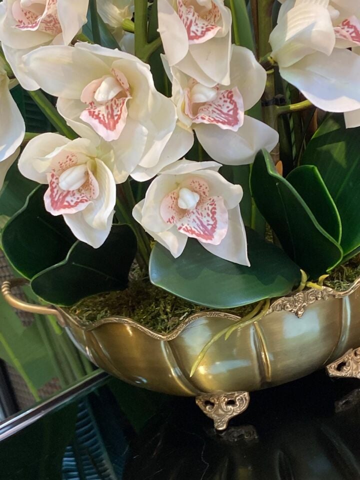 Çiçek Yapay Islak Orkide