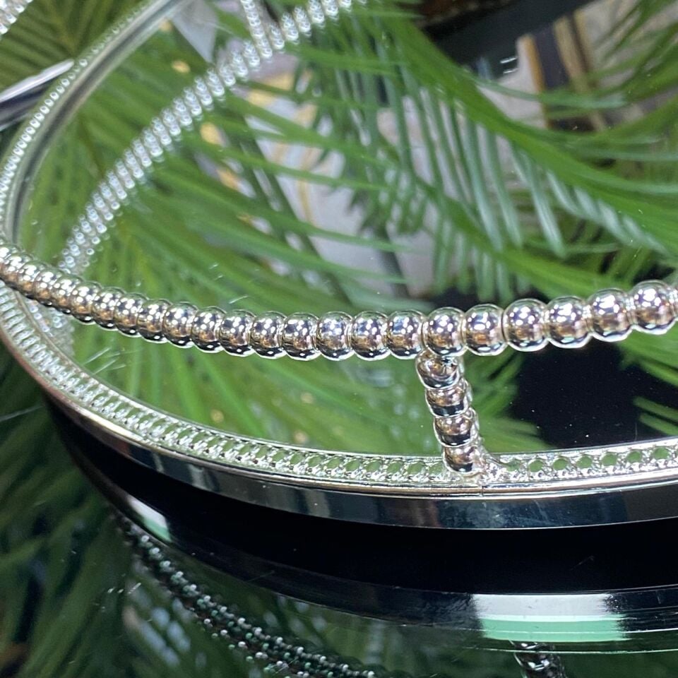 Aynalı Tepsi Zincir Desen