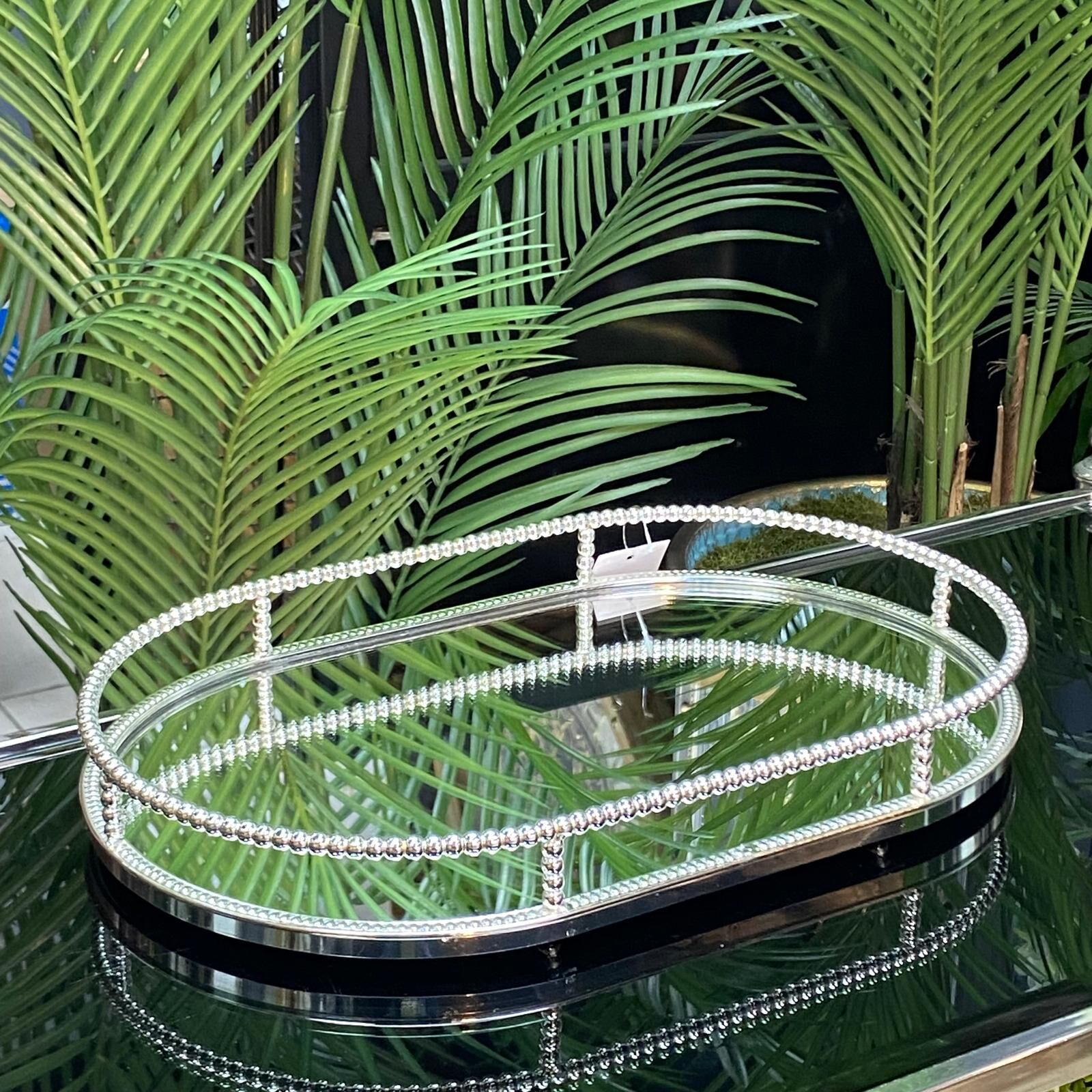 Aynalı Tepsi Zincir Desen