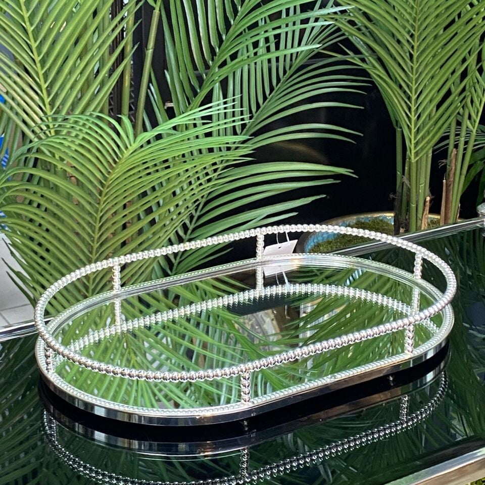 Aynalı Tepsi Zincir Desen