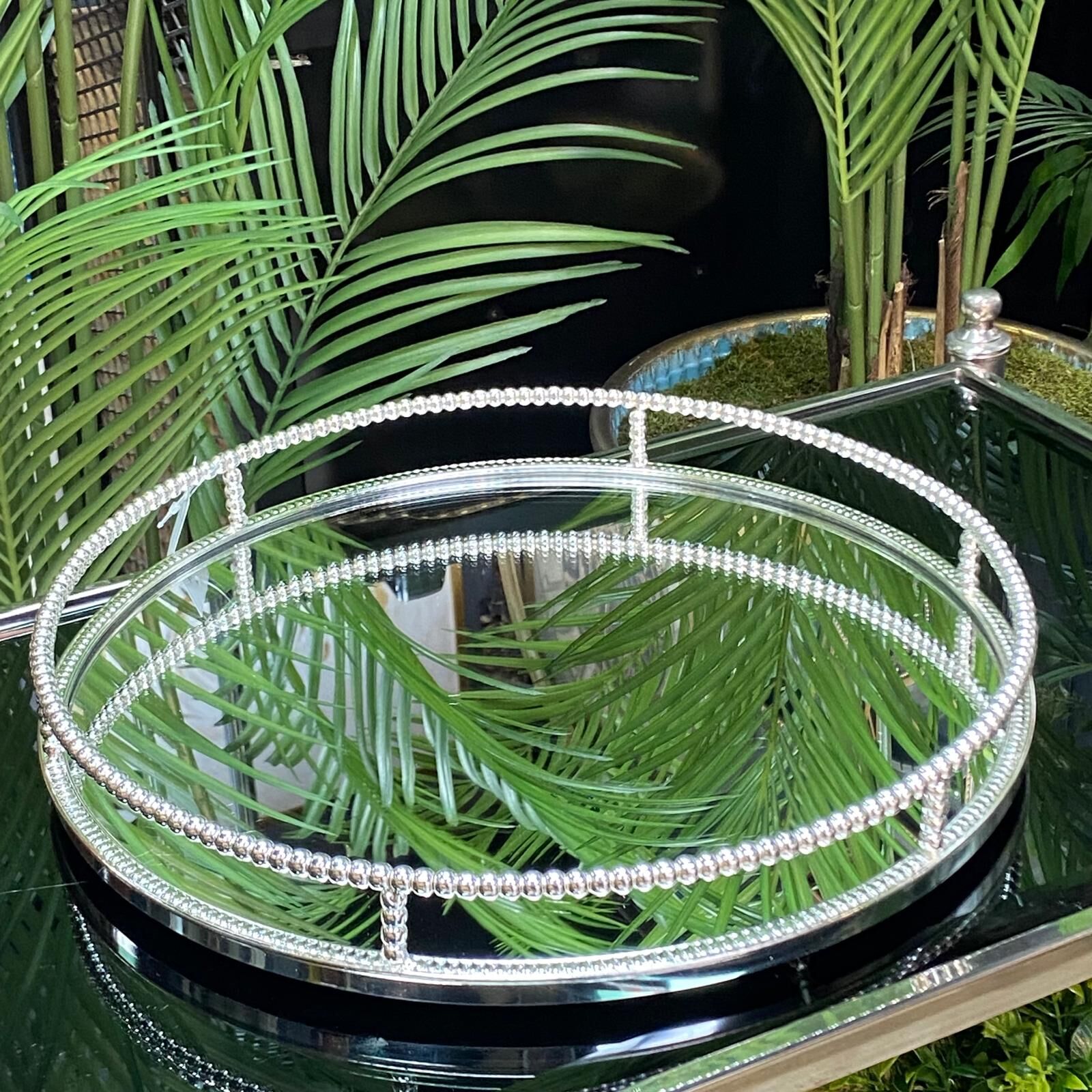 Aynalı Tepsi Zincir Desen