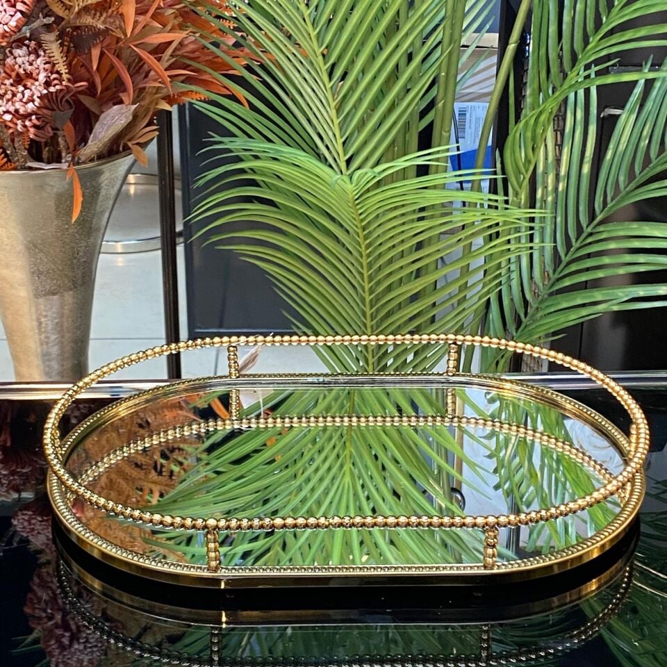 Aynalı Tepsi Zincir Desen