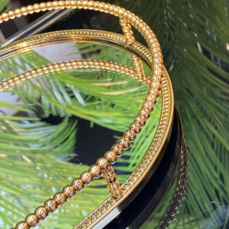 Aynalı Tepsi Zincir Desen