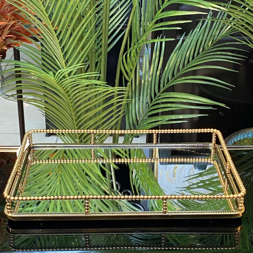 Aynalı Tepsi Zincir Desen