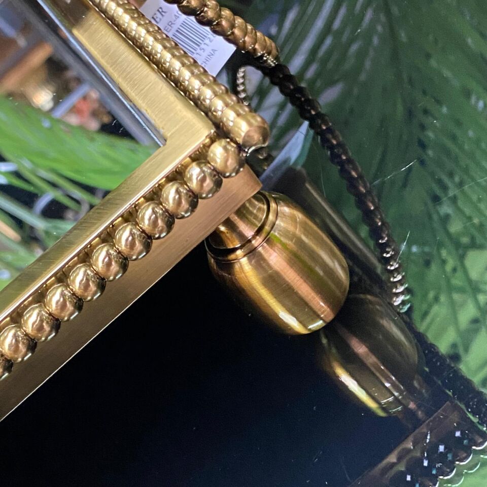 Aynalı Jardinyer Zincir Desen